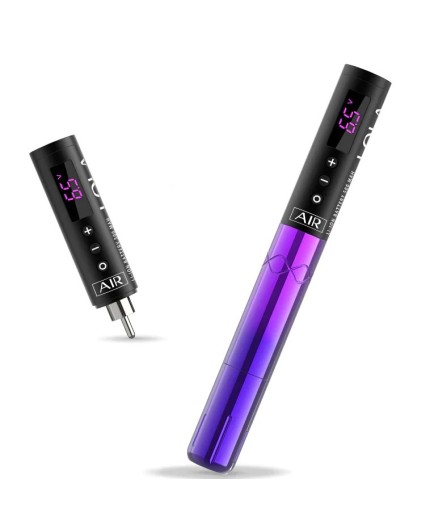 EZ Lola Air - Corsa 2.7 mm - Viola - 2 Batterie - Dermografo Wireless PMU Pen