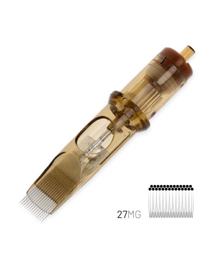 27 MG (Magnum) 0,30mm - Cartucce Kwadron - Aghi Tattoo - 20pz