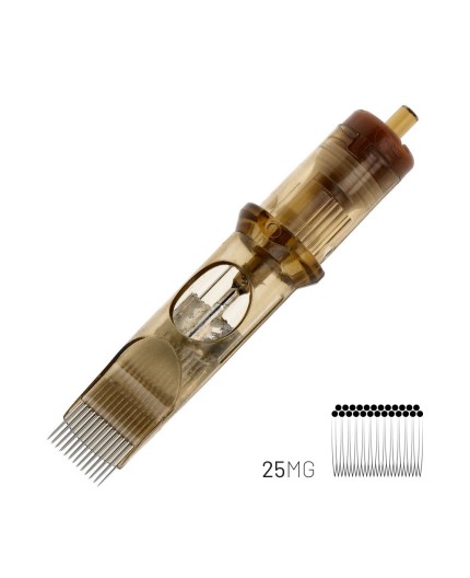 25 MG (Magnum) - Cartucce Kwadron - Aghi Tattoo - 20pz
