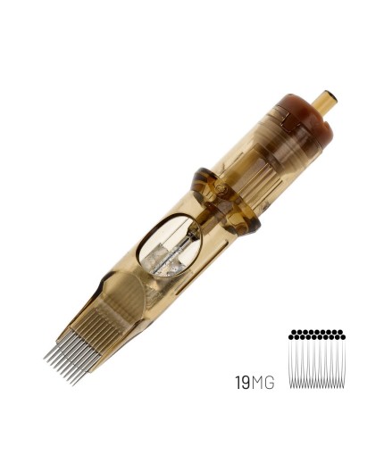 19 MG (Magnum) - Cartucce Kwadron - Aghi Tattoo - 20pz
