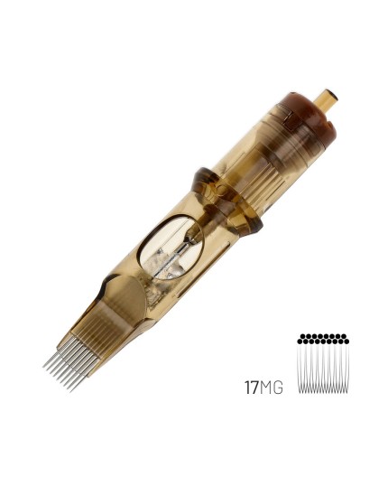 17 MG (Magnum) - Cartucce Kwadron - Aghi Tattoo - 20pz