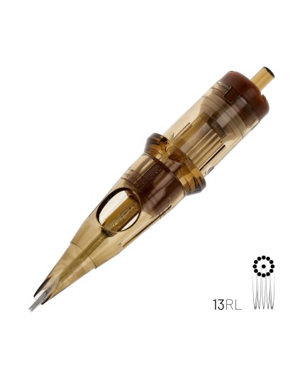 13 RL (Round Liner) - Cartucce Kwadron - Aghi Tattoo - 20pz