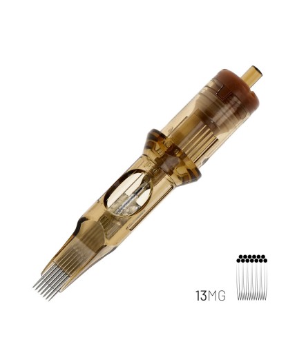 13 MG (Magnum) - Cartucce Kwadron - Aghi Tattoo - 20pz