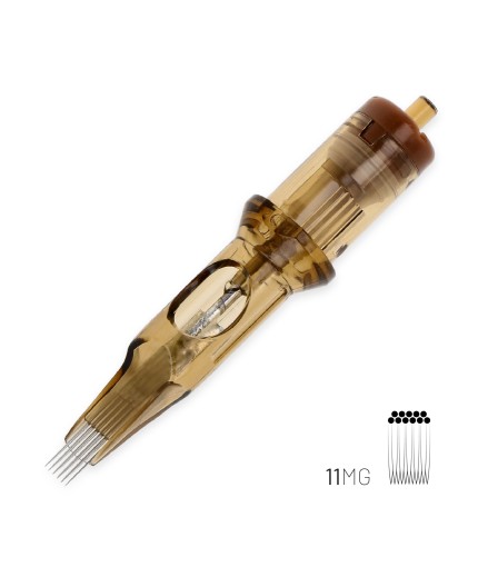 11 MG (Magnum) - Cartucce Kwadron - Aghi Tattoo - 20pz