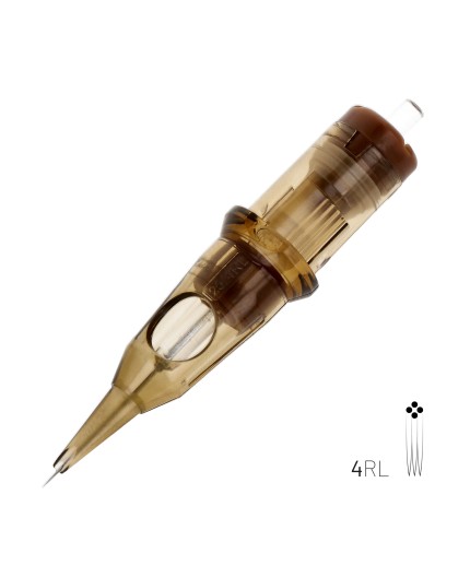 04 RL (Round Liner) - Cartucce Kwadron - Aghi Tattoo - 20pz