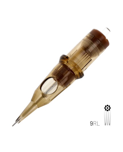 09 RL (Round Liner) - Cartucce Kwadron - Aghi Tattoo - 20pz