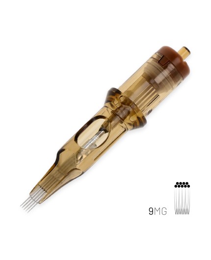09 MG (Magnum) - Cartucce Kwadron - Aghi Tattoo - 20pz